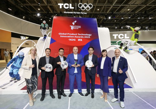 “奥运级”科技实力获全球认证!TCL实业荣获三项IFA 2025大奖 “奥运级”科技实力获全球认证!TCL实业荣获三项IFA 2025大奖